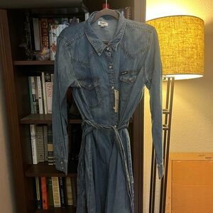 Wrangler Retro Blue Denim Dress